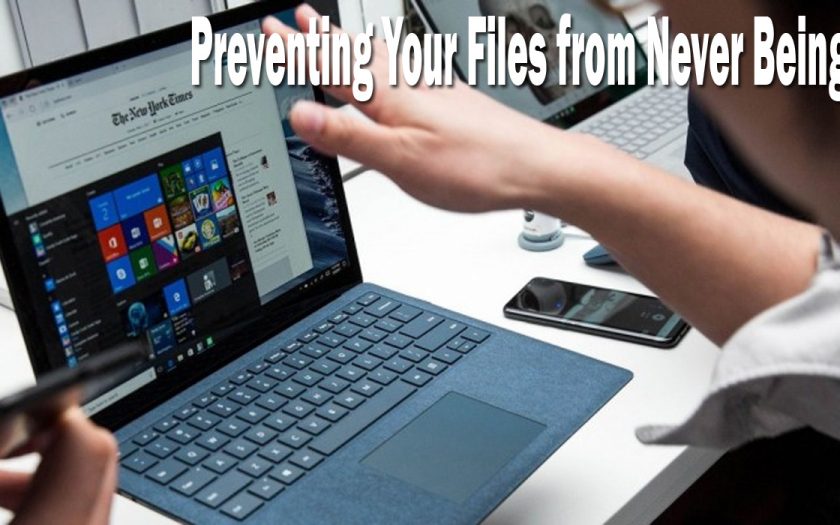 Preventing Your Files from Never Being Lost